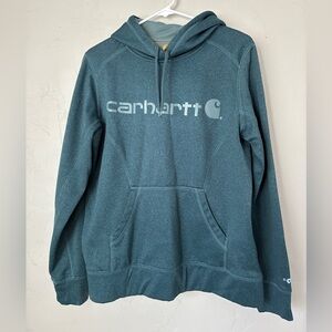 Carhartt Women’s Dark Teal Hoodie Sweater